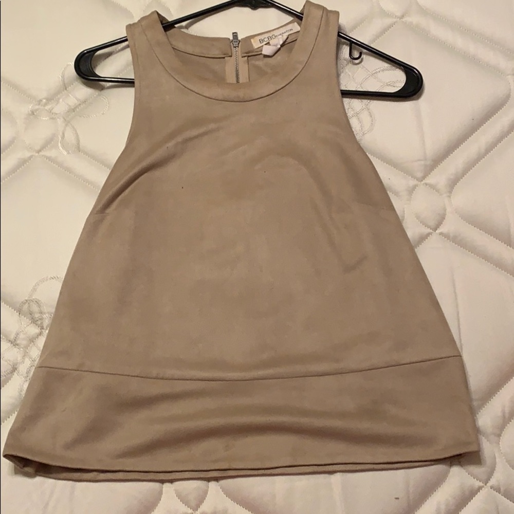 Suede shirt from a local boutique